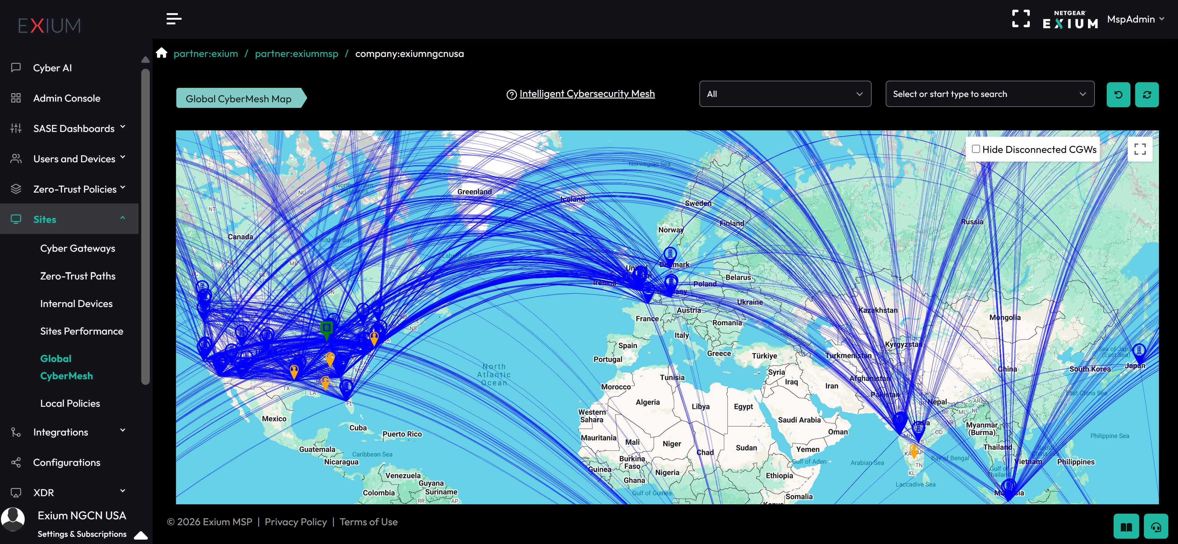 Exium Global CyberMesh